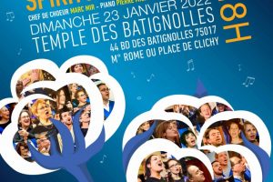 Concert à Paris le dimanche 23 janvier 2022 à 18h
